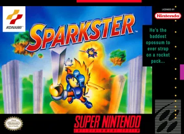 Sparkster (USA) box cover front